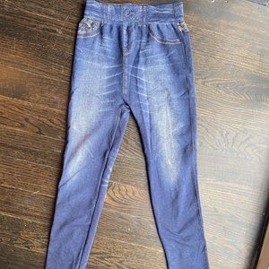 Jean leggings